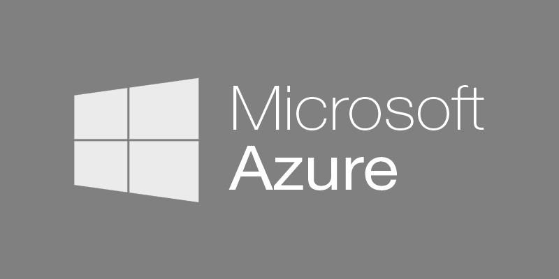 Microsoft Azure Logo B&W